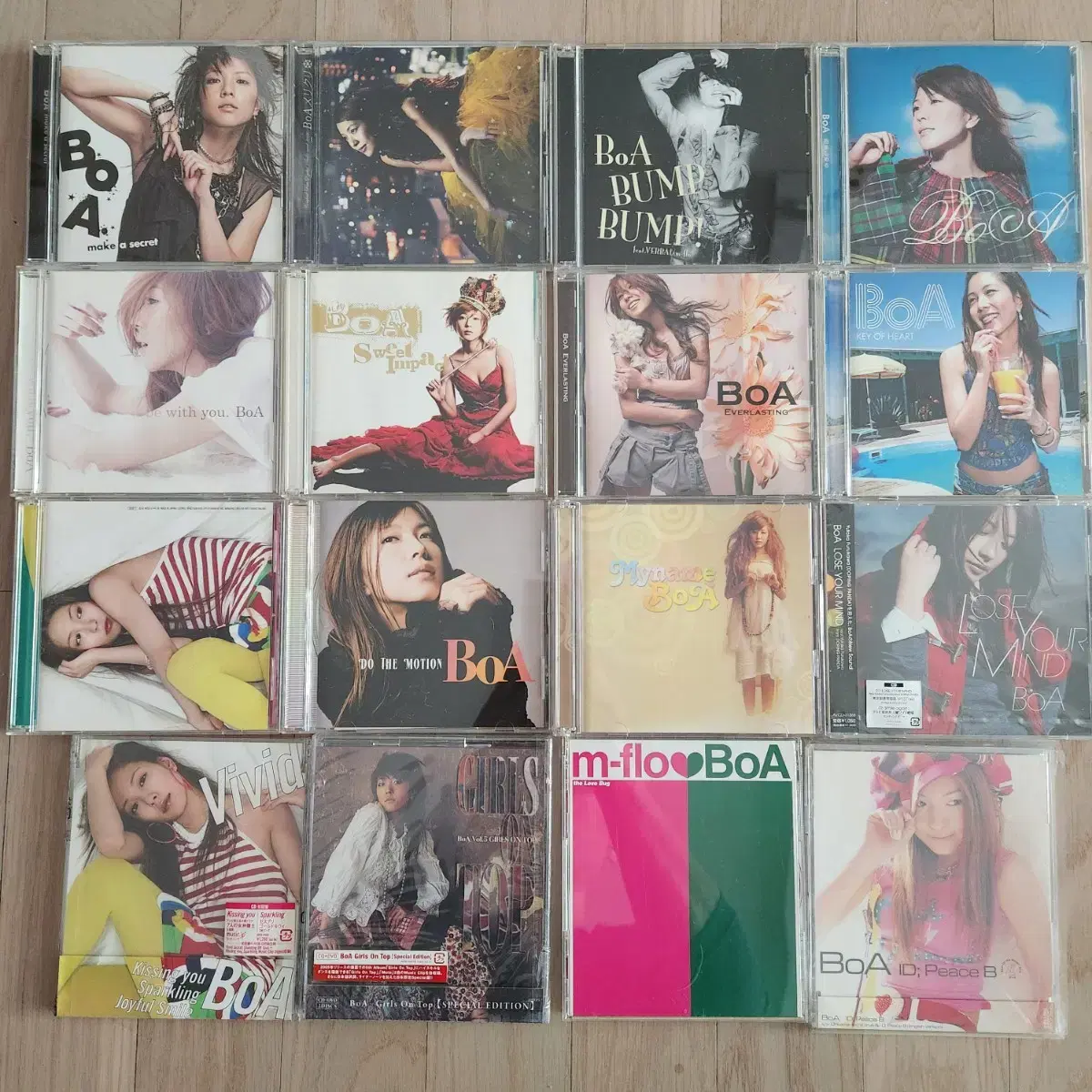 Boa(보아) 일본 한정반 CD&DVD 모음2 (22장)